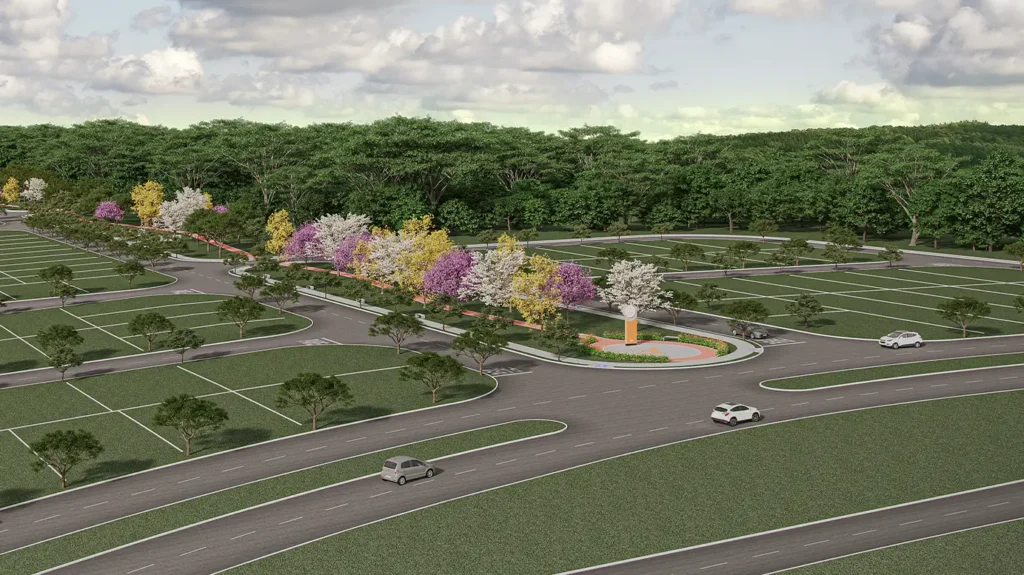 Loteamento residencial em catanduva sp: imagem do loteamento Viven vista do sol