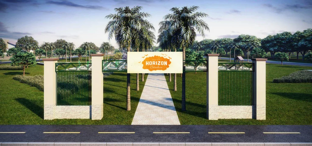 Foto da entrada do Loteamento em Catanduva: residencial horizon