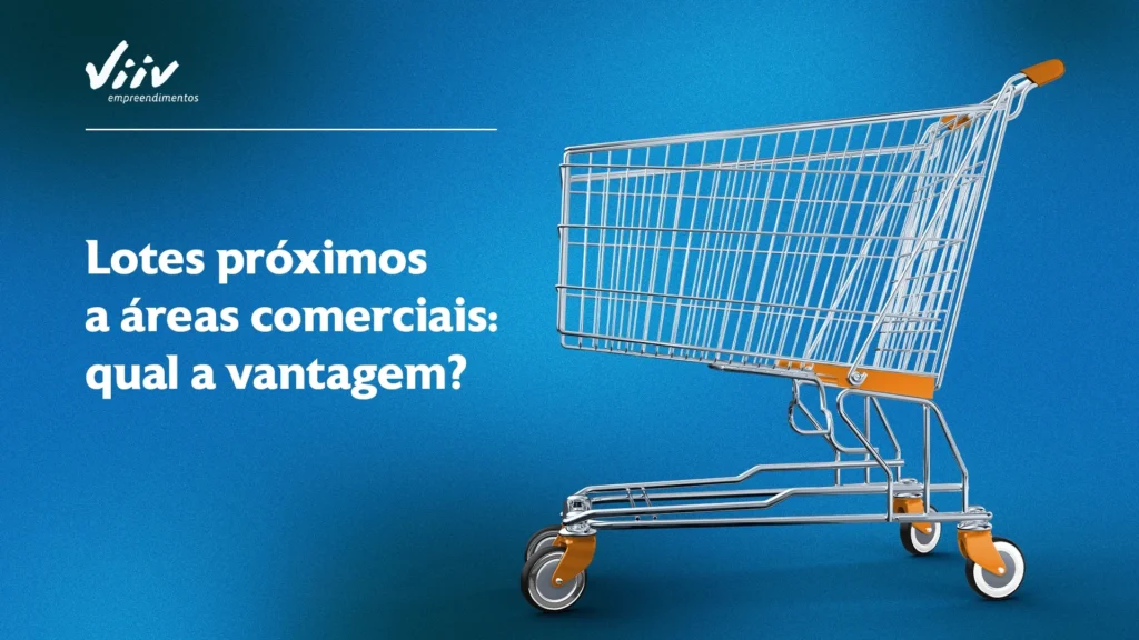 Lote próximo a área comercial em cidade em crescimento urbano